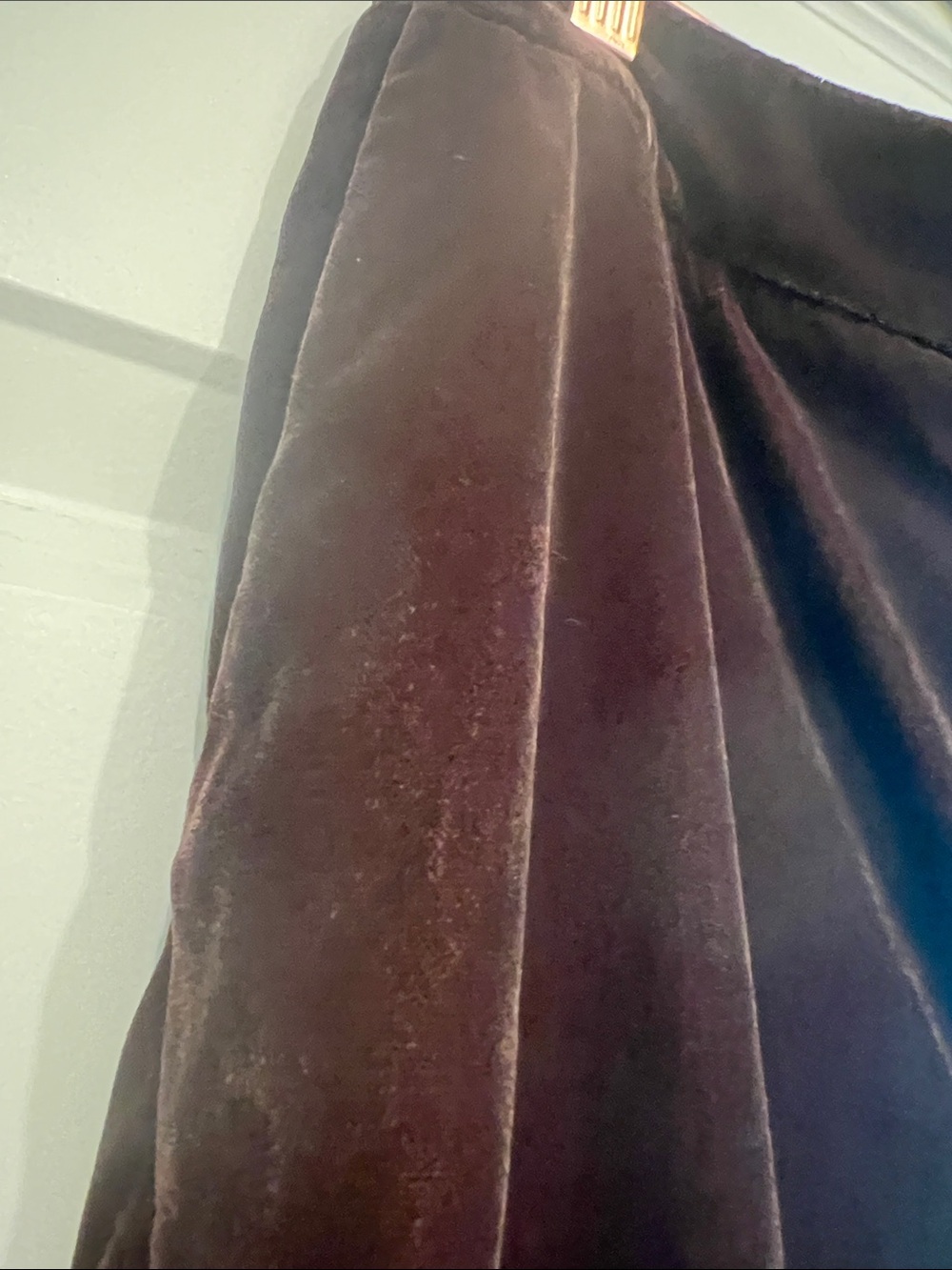 a new day Dark Brown Velvet Wide-Leg Trousers - Picture 4 of 12